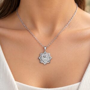 Amazigh Berber Yaz Tifinagh Symbol Stainless Steel Necklace