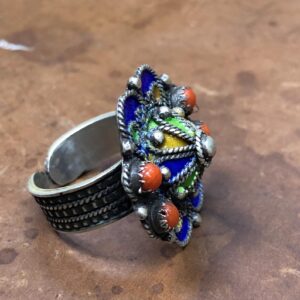 Berber Tuareg Ancienne Massif Silver Ring Handmade Tribal Jewelry