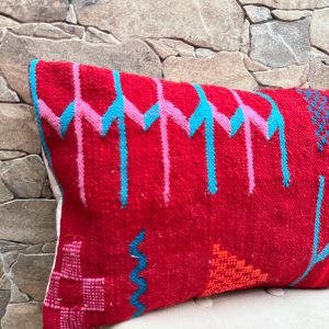 Berber Handmade Wool Pillow Cover with Traditional Cushion Design
