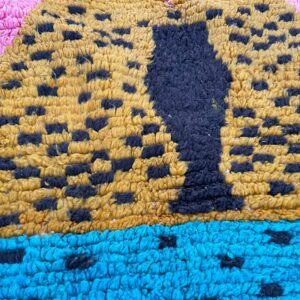 Amazigh Bold Modern Patterns Vibrant Colors Berber Runner Rug