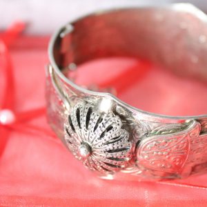 Berber Tuareg Vintage Argenté Silver-Tone Camel Cuff Bracelet