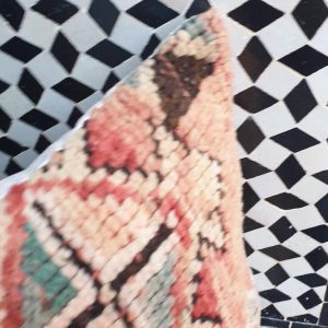 Berber Handmade Vintage Wool Pillow Cover Tribal Cushion Accent