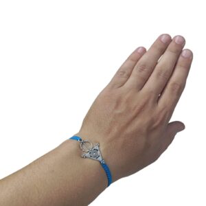 Amazigh Tazerzit Bracelet Jewelry Set with Berber Fibula Charms