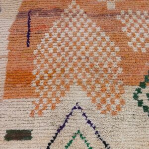 Amazigh Berber Custom Abstract Wool Geometric Area Rug
