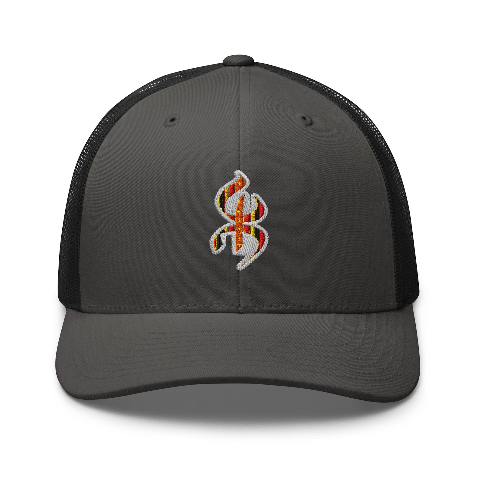 Amazigh Classic Trucker Cap with Mesh Back Panel Motif