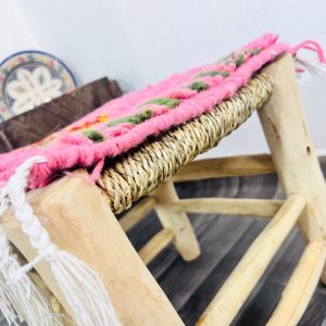 Handmade Berber Mini Wool Rug for Desk Decor