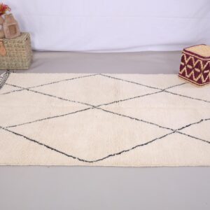 Amazigh Berber Custom HandWoven Living Wool Area Rug