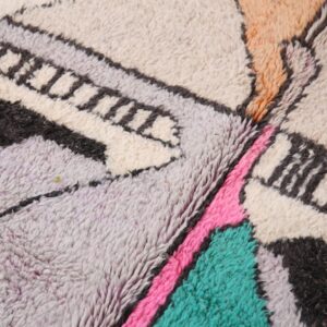 Berber Beni Ourain Wool Rug Amazigh Handmade Living Room Home