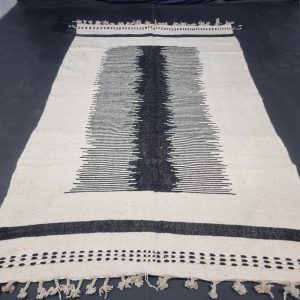 Handwoven Berber Boujaad Rug know that Geometric Kilim