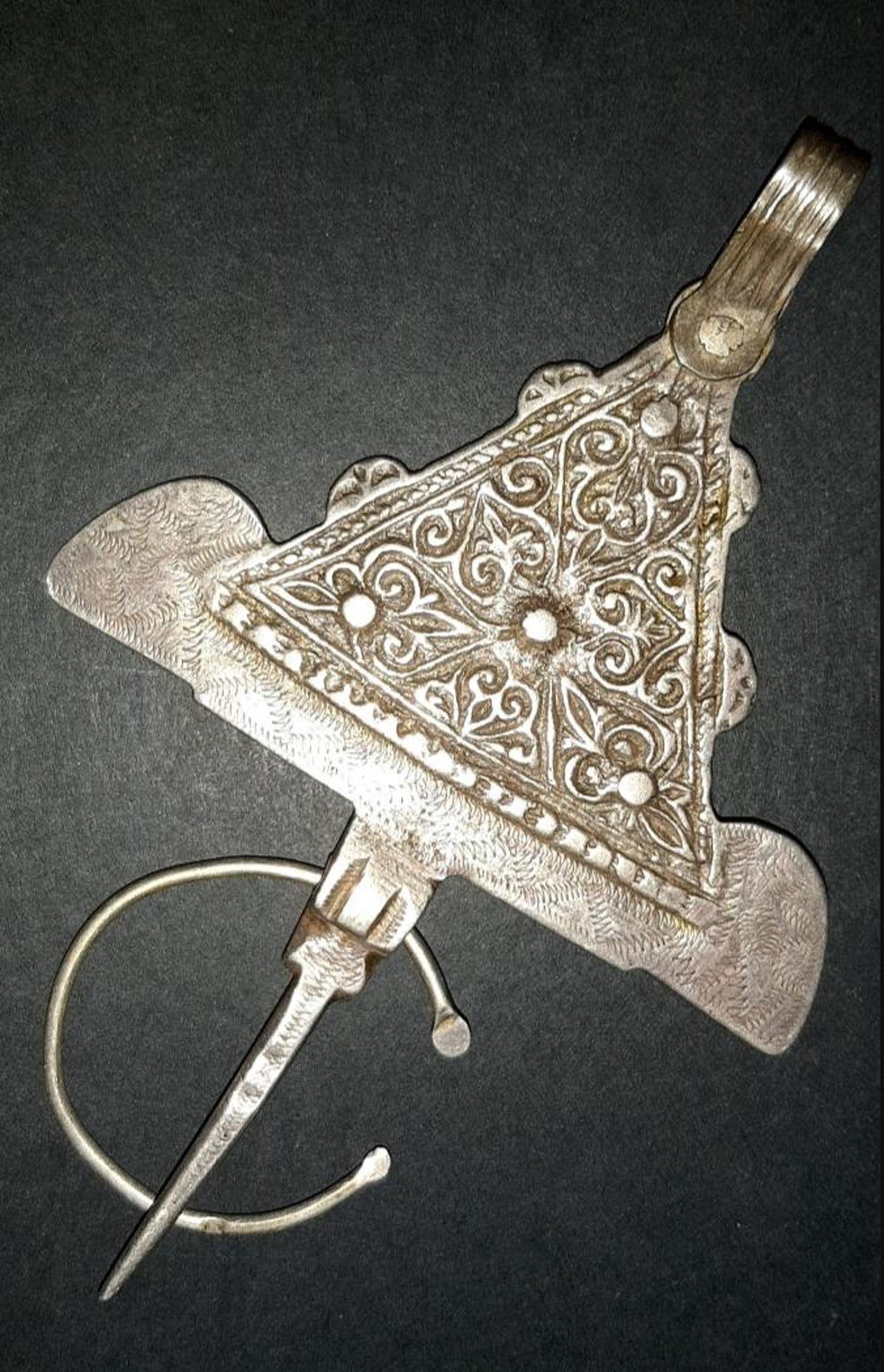 Amazigh Fiboule Marokko Echtsilber Fundstück Essaouiria Necklace with Berber Heritage