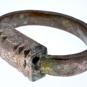 Antique Amazigh Berber Khalkhal Mansukh Tunisia Anklet Bracelet