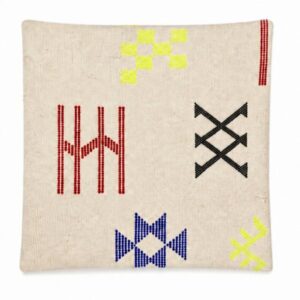 Berber Handmade Wool Pillow Covers with Amazigh Tribal Home Decor