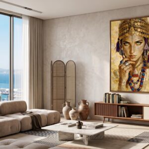 Amazigh Berber Woman Portrait Digital Download Art Print
