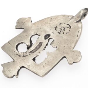 Amazigh Berber LOUHA Silver Amulet Necklace from Todrha Valley