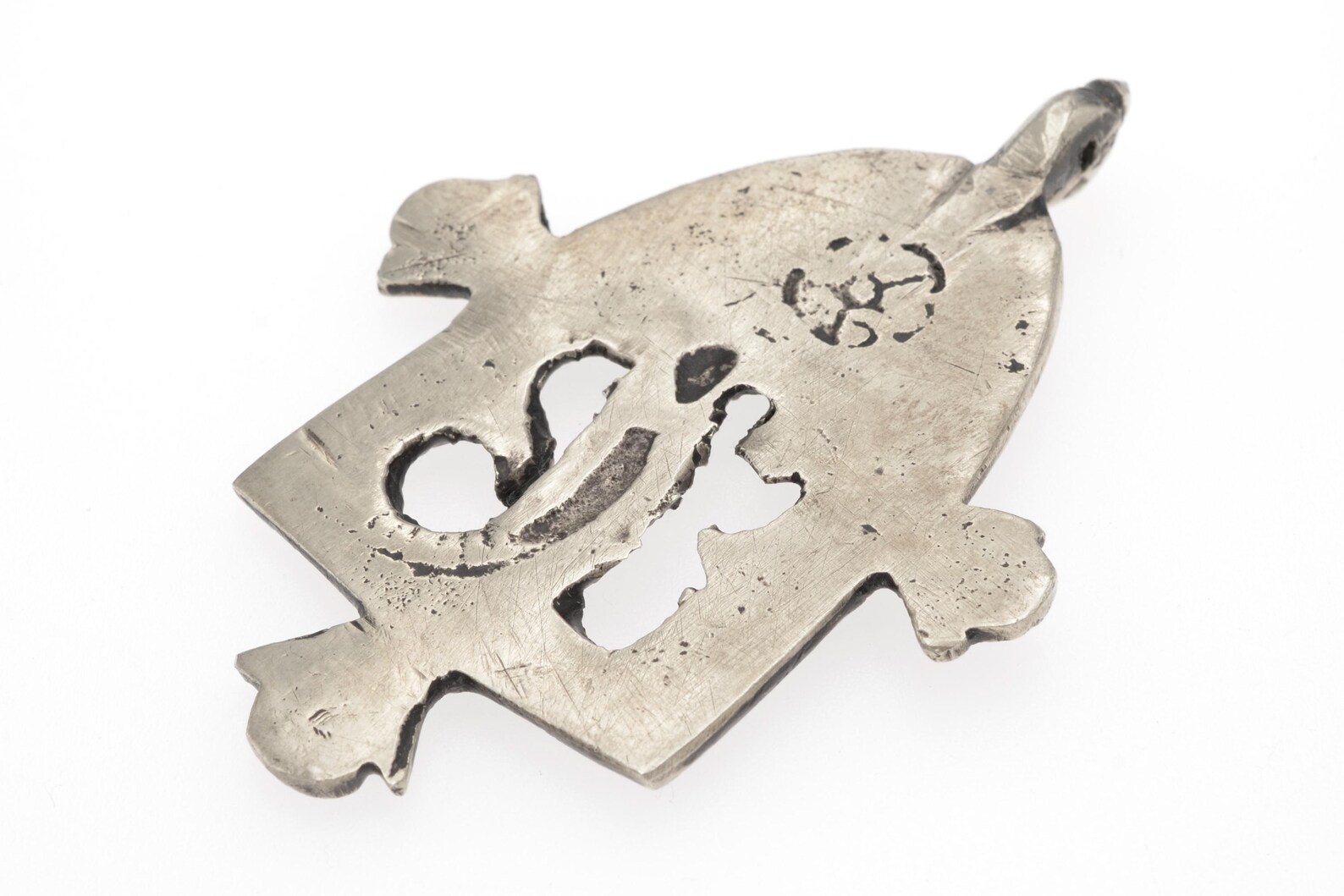 Amazigh Berber LOUHA Silver Amulet Necklace from Todrha Valley