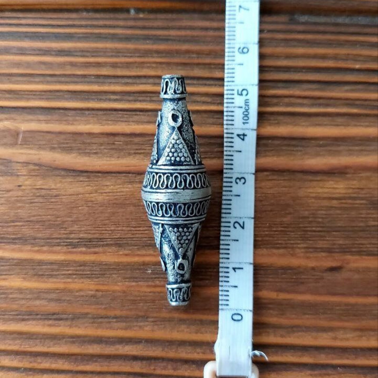 Berber Afghan Antique Cone Bead Earrings Jewelry Supply