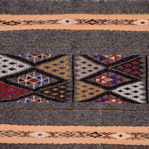 Amazigh Traditional Artisanal Wool Carpet Design Heritage Rug