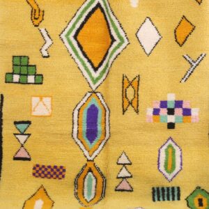 Amazigh Berber Custom HandWoven Living Wool Area Rug