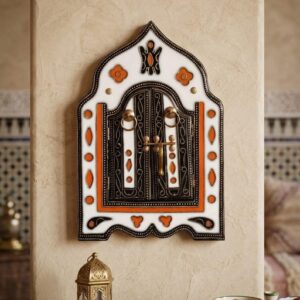 Amazigh Berber Arched Mirror Decorative Artisan Wall Art