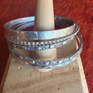 Amazigh Berber Bracelet Jewelry Set with Vintage Bangles Styles