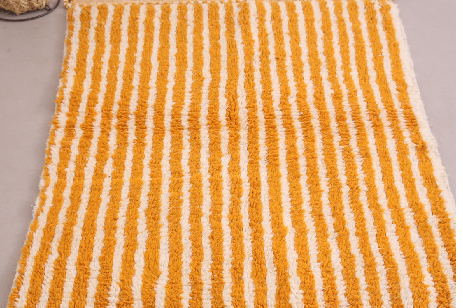 Amazigh Berber Handmade Wool Rug for Living Room Decor