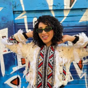 Amazigh Berber Bomber unisexe Festival Handira Wool Hoodie