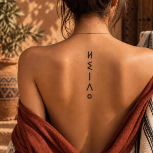 Amazigh Berber Tifinagh Prénom Personnalisé Tatouage Digital Download