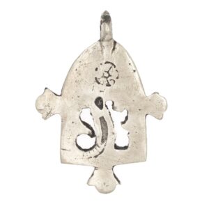 Amazigh Berber LOUHA Silver Amulet Necklace from Todrha Valley