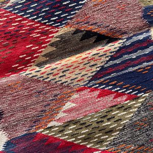 Berber Taznakht Vintage Abstract Wool Handmade Area Rug