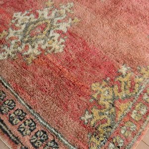 Berber Handmade Azilal Wool Rug Large Handknotted Area Rug