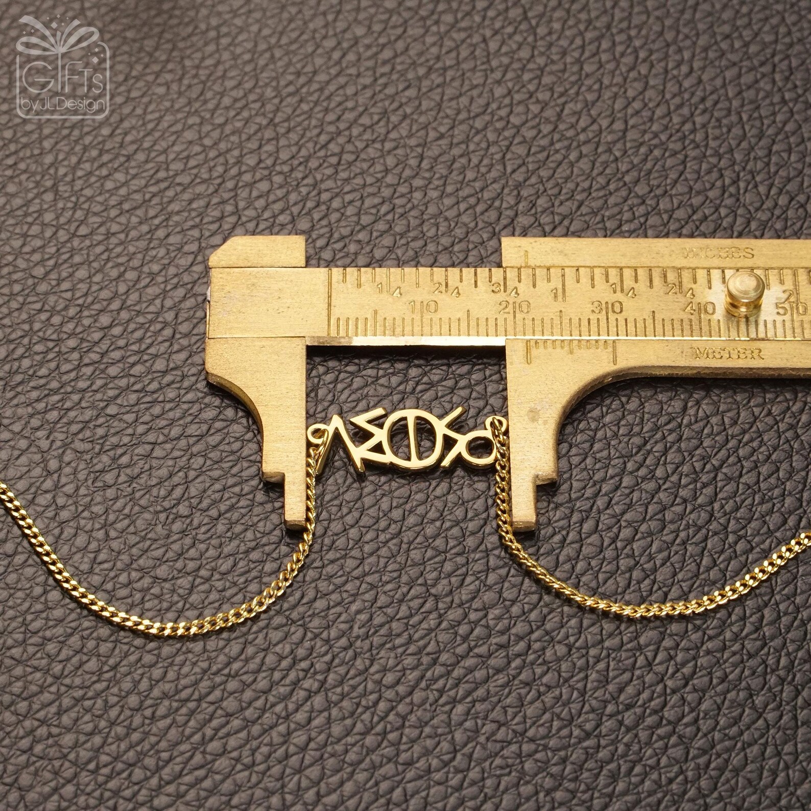 Amazigh Tifinagh Name Necklace Custom Berber Jewelry Pendant