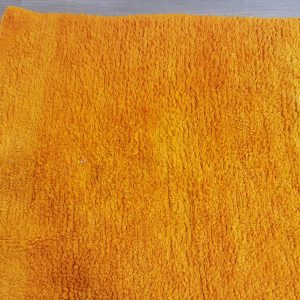 Berber Beni Ourain Vintage Orange Wool Rug Handmade Floor Decor