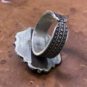 Berber Tuareg Ancienne Massif Silver Ring Handmade Tribal Jewelry