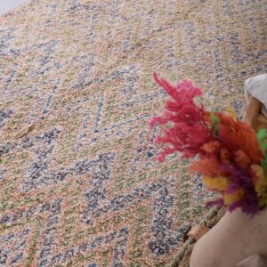 Berber Rug for Home Living Room with Amazigh Heritage Design