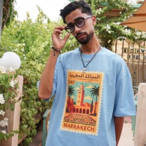 Amazigh Tamazight Oversized Graphic T-Shirt with Identity Designs
