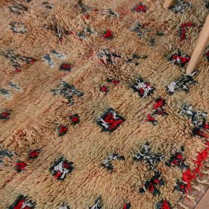 Berber Azilal Wool Rug Handmade Geometric Large Rug