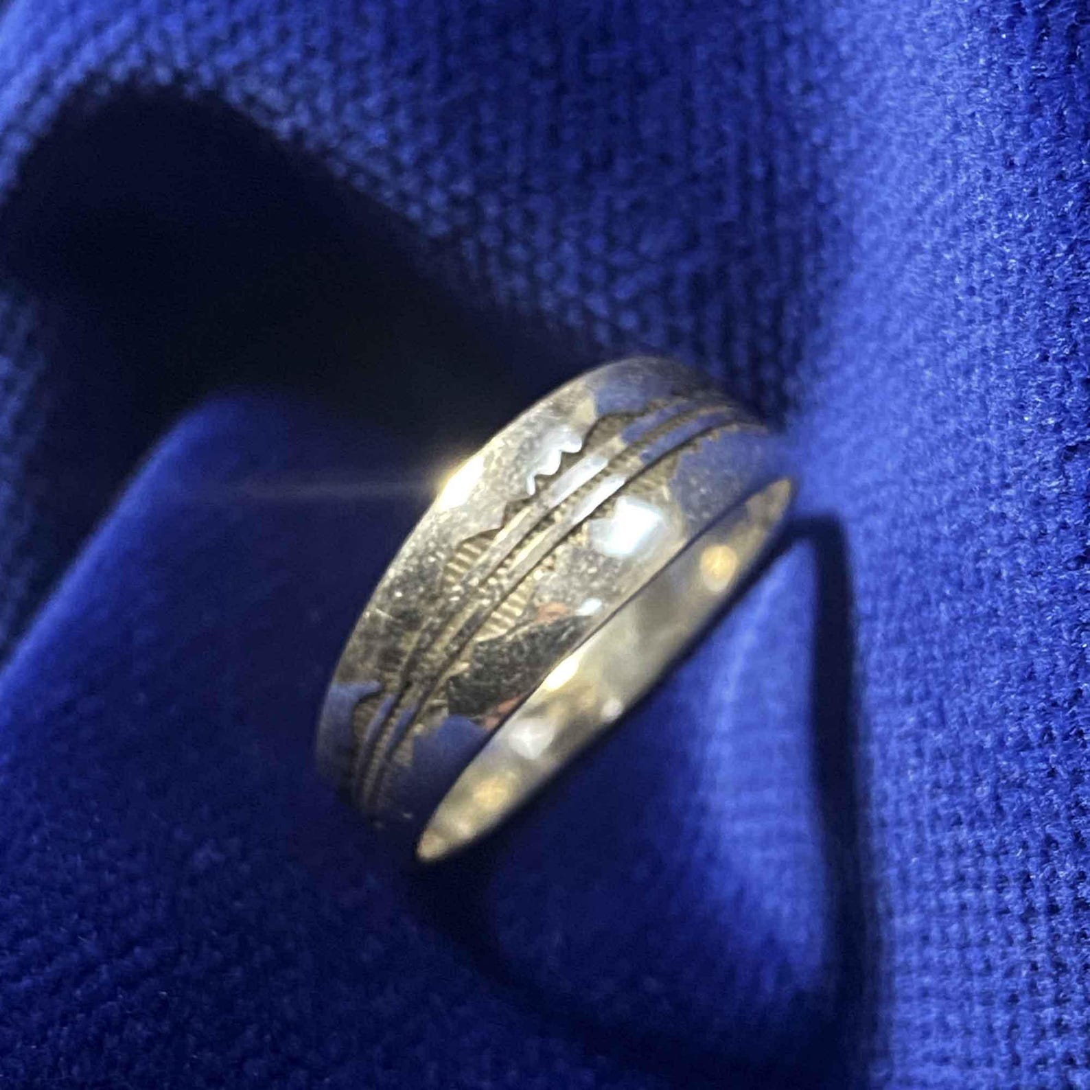 Berber Tuareg Alliance Ring Handmade Silver Tashndrt Jewelry