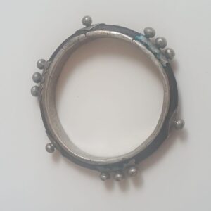 Amazigh Berber Antique African Silver Bangle Bracelet 80 Years Old