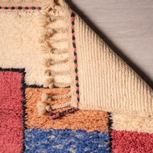 Amazigh Azilal Wool Rug Abstract Mountain Spirit Berber Carpet