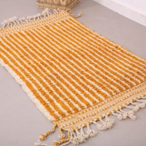 Amazigh Berber Handmade Wool Rug for Living Room Decor