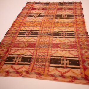 Berber Azilal Rug with Amazigh Colorful Tribal Patterns