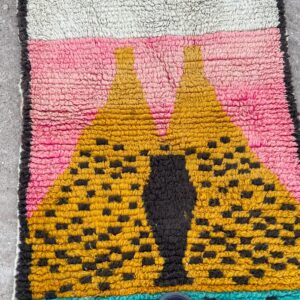 Amazigh Bold Modern Patterns Vibrant Colors Berber Runner Rug