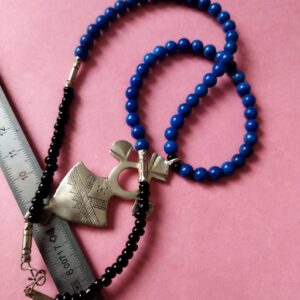 Amazigh Tuareg Taghment croix Berber Vintage Jewelry Necklace