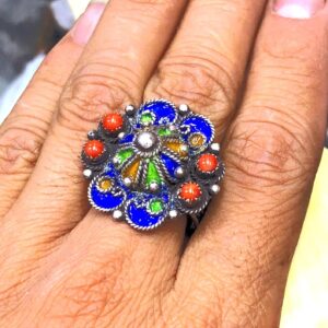 Berber Tuareg Ancienne Massif Silver Ring Handmade Tribal Jewelry