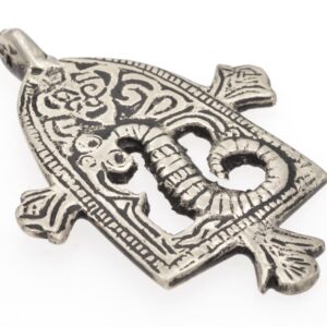 Amazigh Berber LOUHA Silver Amulet Necklace from Todrha Valley