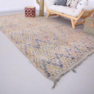 Berber Rug for Home Living Room with Amazigh Heritage Design
