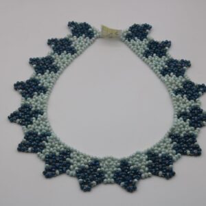 Handmade Amazigh Berber Beaded Necklace Artisan Statement Jewelry