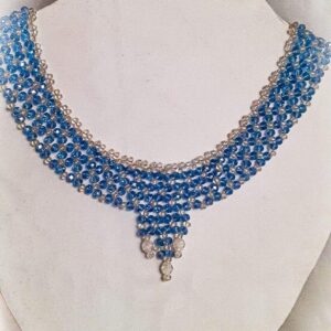 Amazigh Handmade Beaded Pearl Necklace Elegant Ethnic Statement Jewelry
