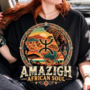 Amazigh Berber Yaz African Soul PNG Digital Download Design
