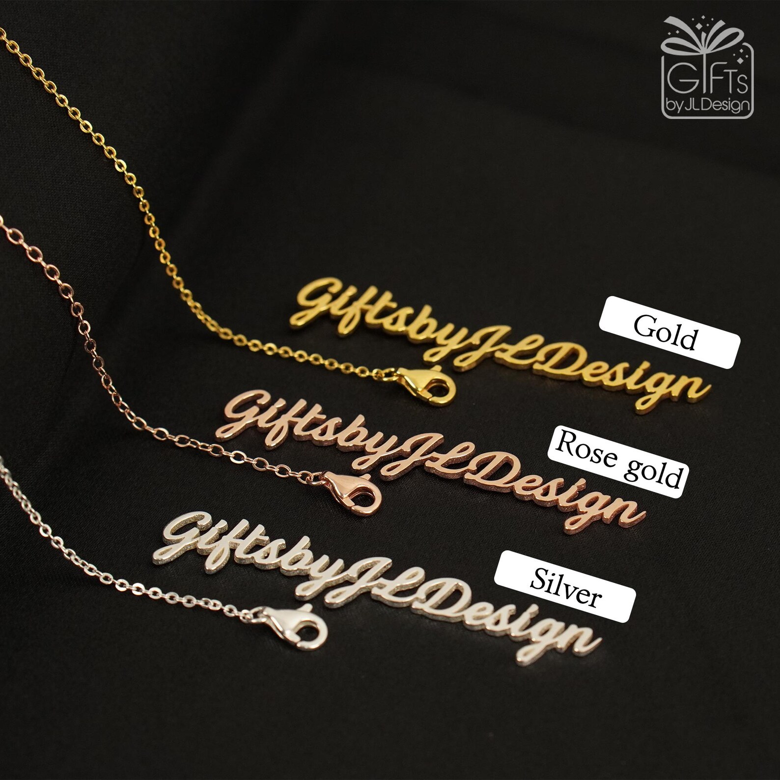 Amazigh Tifinagh Name Necklace Custom Berber Jewelry Pendant